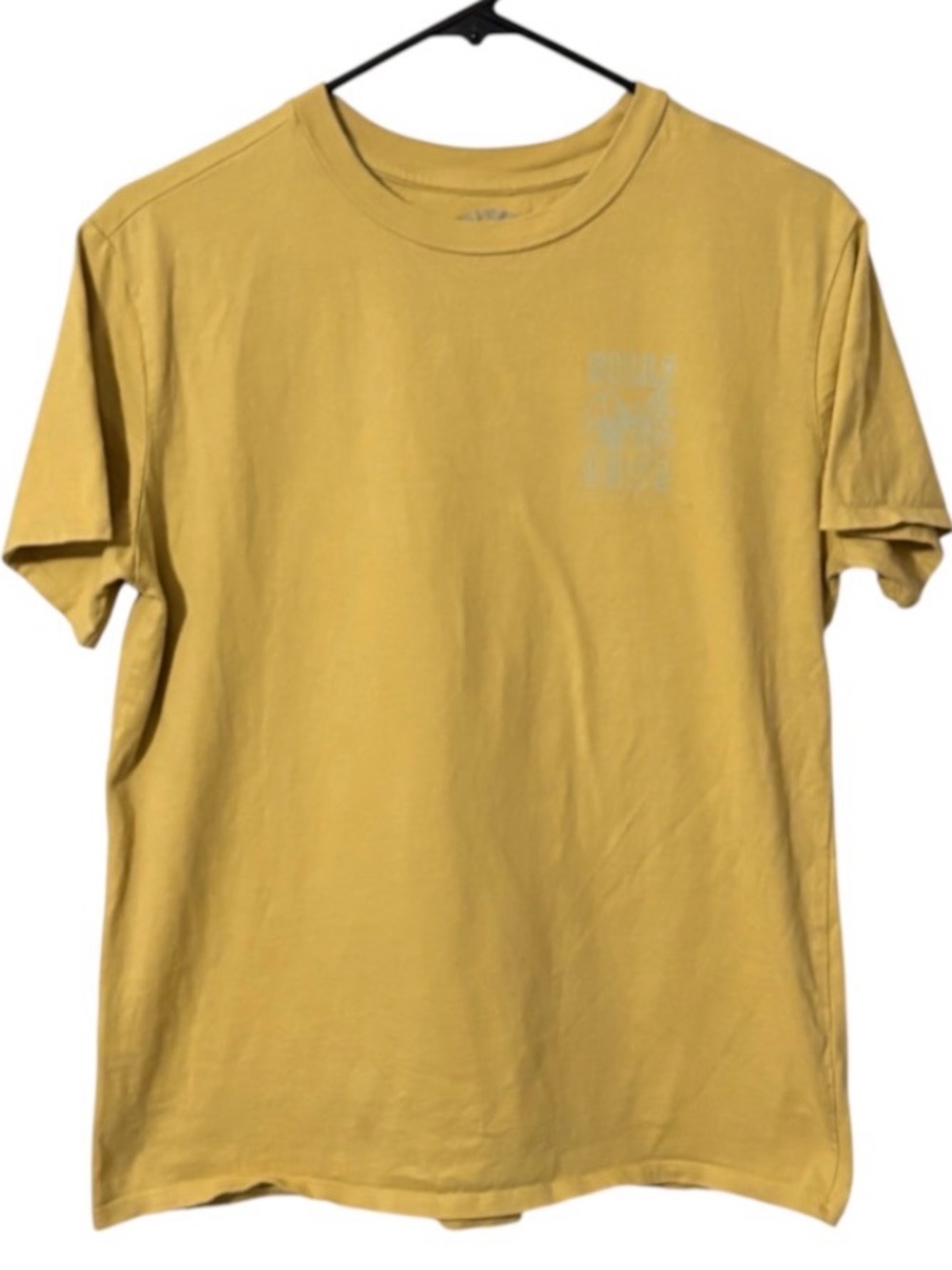 Billabong Men's Mustard Short Sleeve Crew Tee